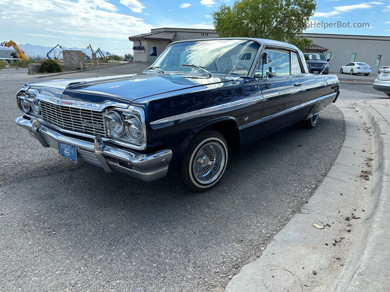 1964 Chevrolet Impala Blue vin: 41447R173768