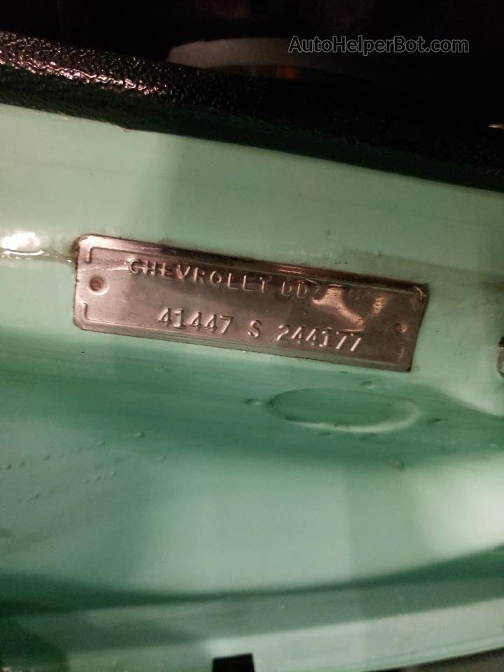 1964 Chevrolet Impala  Ss Бирюзовый vin: 41447S244177