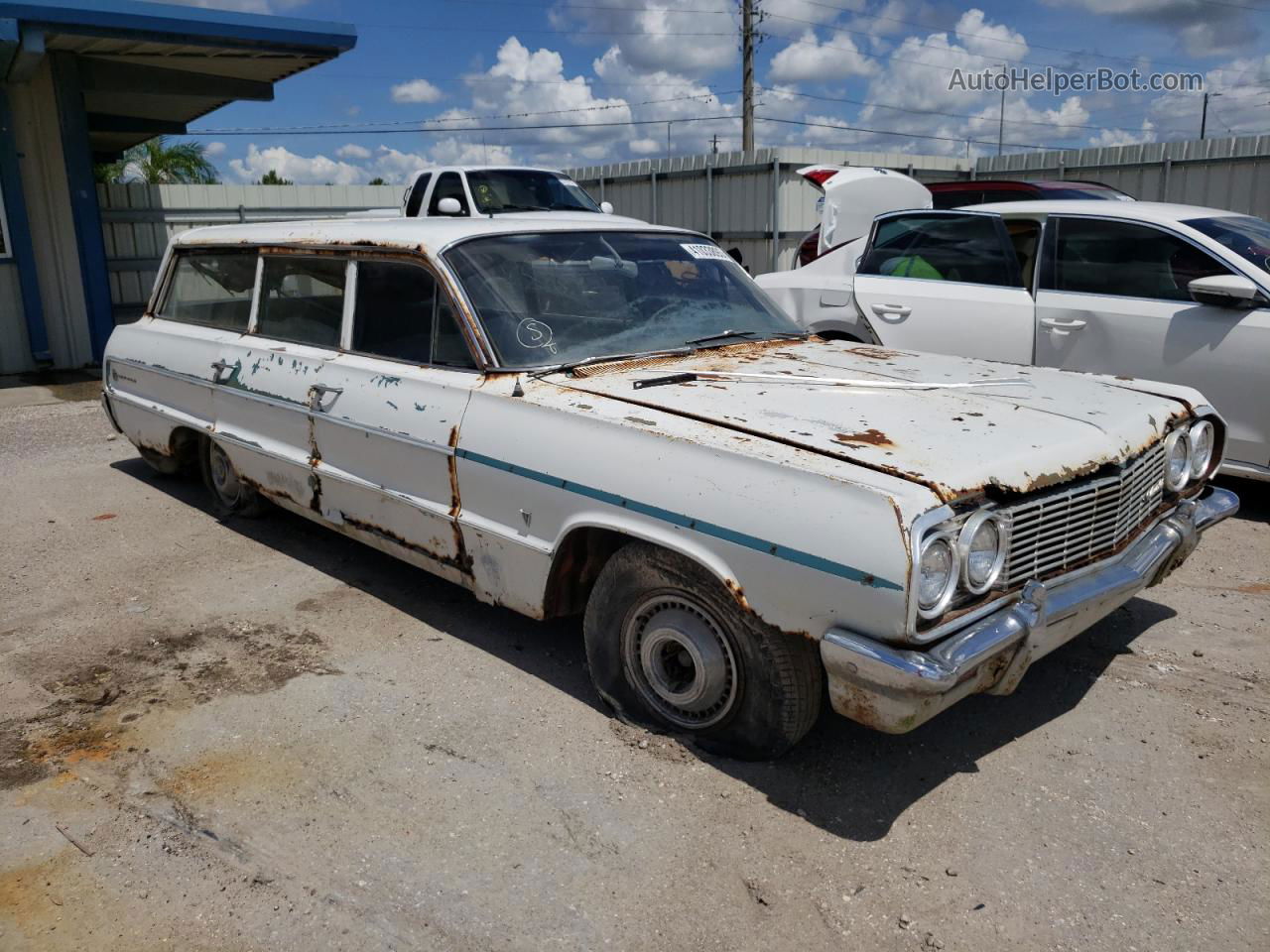 1964 Chevrolet Impala Белый vin: 41835J244358