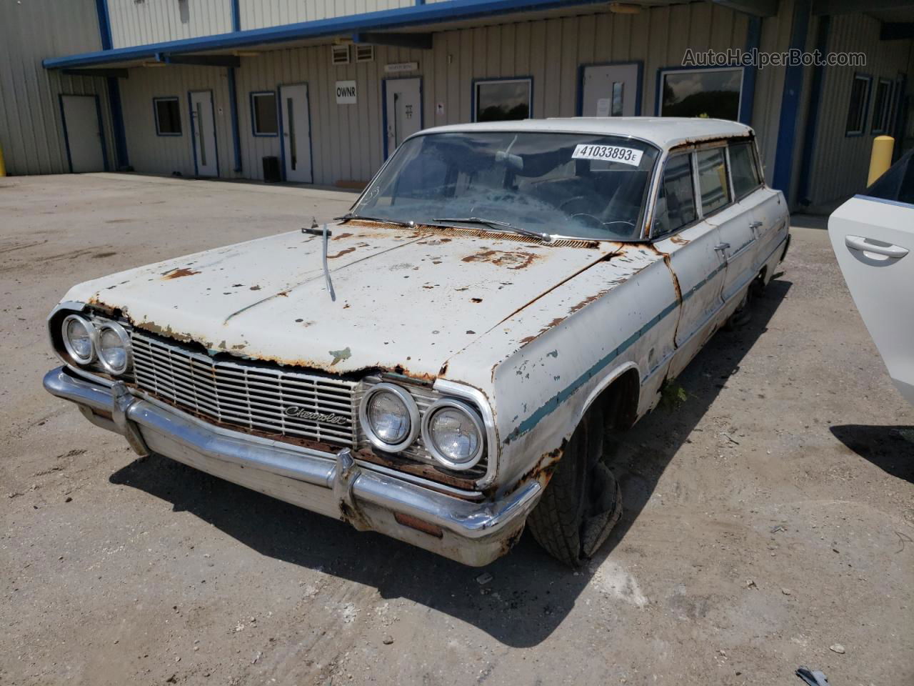 1964 Chevrolet Impala White vin: 41835J244358