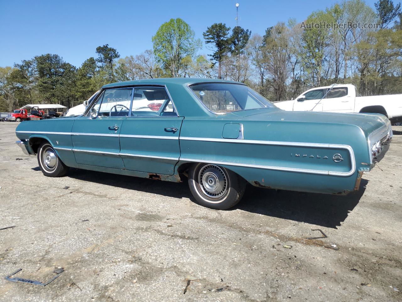 1964 Chevrolet Impala Turquoise vin: 41839T305973