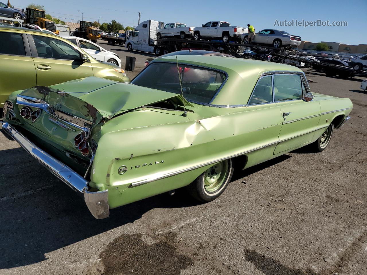 1964 Chevrolet Impala Green vin: 41847L120858