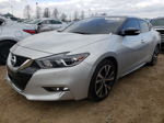 2016 Nissan Maxima 3.5s Silver vin: 1N4AA6AP2GC901756