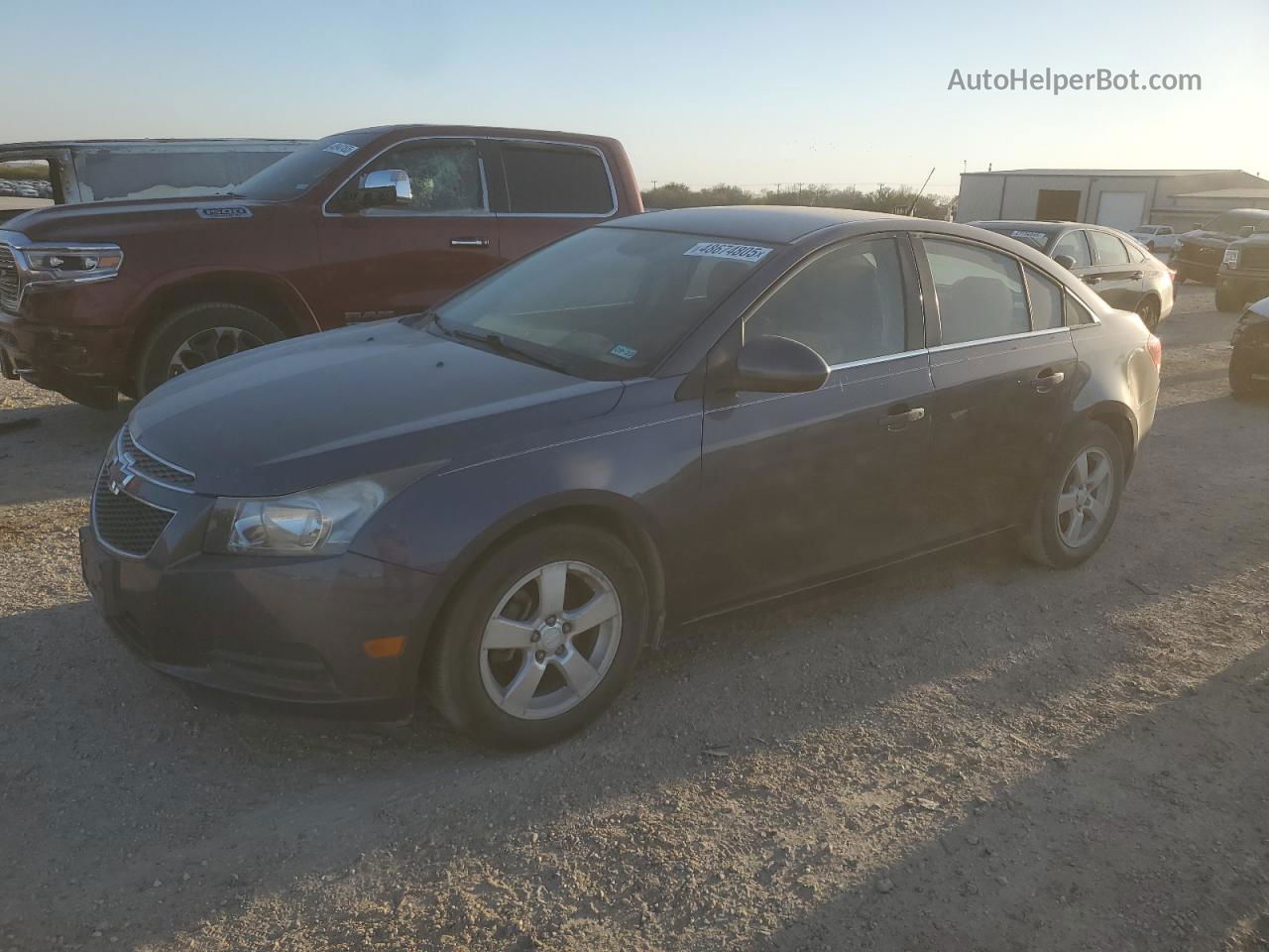 2014 Chevrolet Cruze Lt Серый vin: 1G1PC5SB3E7240913