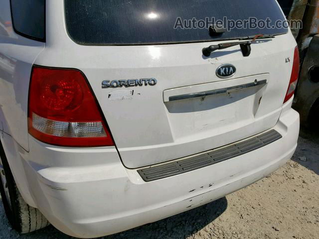 2006 Kia Sorento Ex White vin: KNDJC733765612010