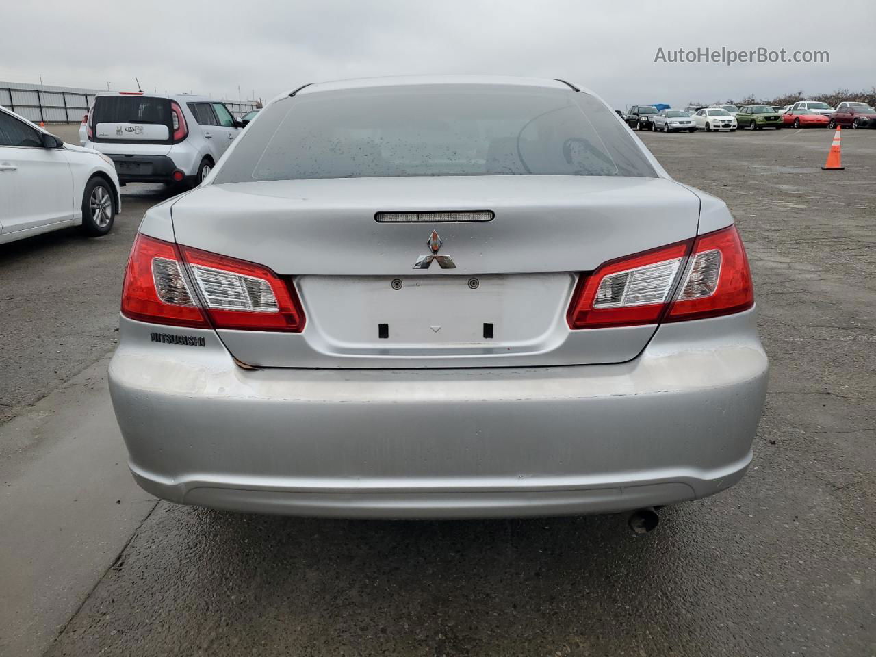 2011 Mitsubishi Galant Fe Серебряный vin: 4A32B2FF8BE020025