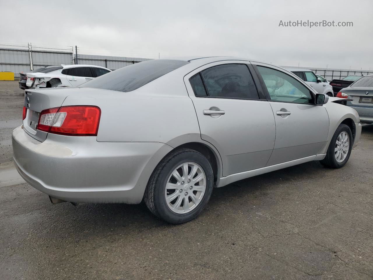 2011 Mitsubishi Galant Fe Silver vin: 4A32B2FF8BE020025