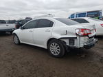 2011 Mitsubishi Galant Fe White vin: 4A32B2FF8BE022065