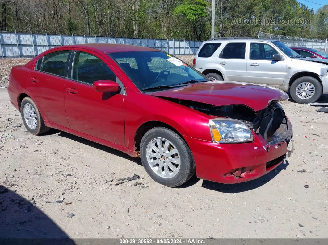 2011 Mitsubishi Galant Es Red vin: 4A32B2FFXBE008944