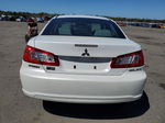 2011 Mitsubishi Galant Fe White vin: 4A32B2FFXBE024562