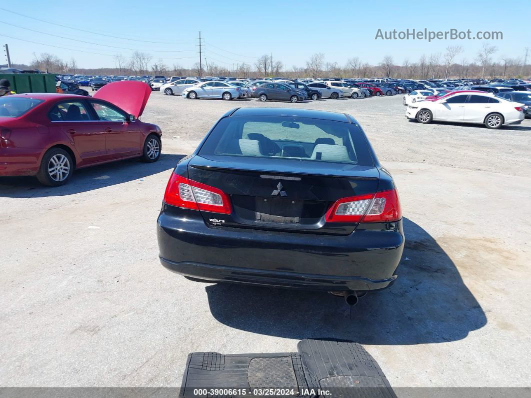 2011 Mitsubishi Galant Es/se Black vin: 4A32B3FF8BE016255