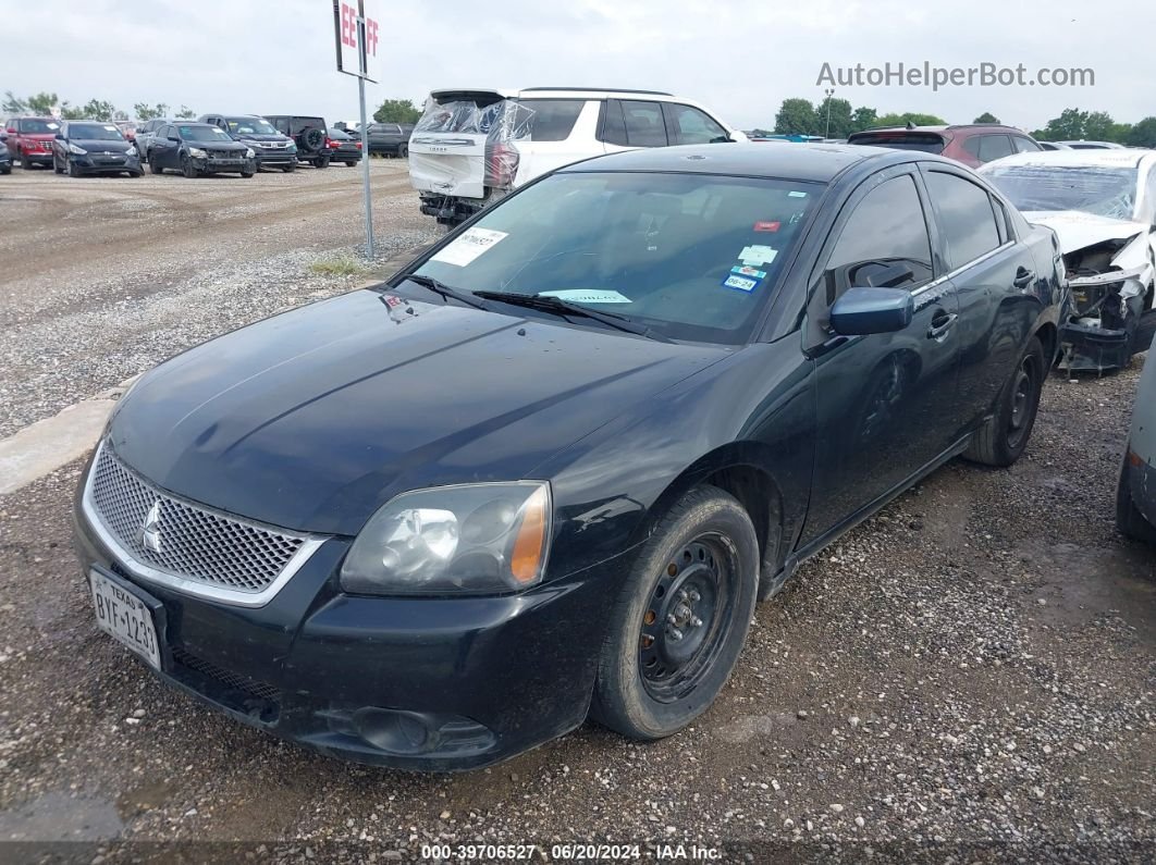 2011 Mitsubishi Galant Es/se Черный vin: 4A32B3FF9BE016040