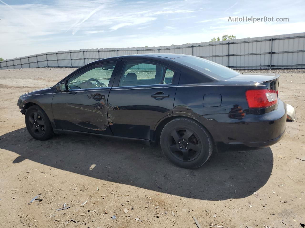 2011 Mitsubishi Galant Es Черный vin: 4A32B3FF9BE029452