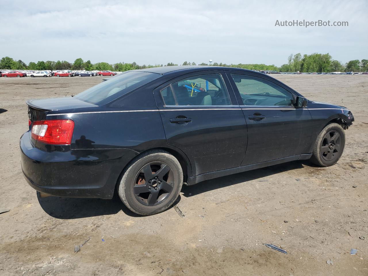 2011 Mitsubishi Galant Es Черный vin: 4A32B3FF9BE029452