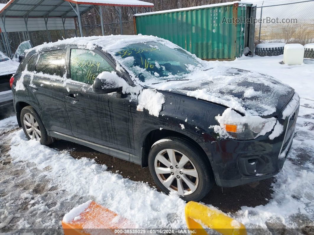 2013 Mitsubishi Outlander Sport Es Black vin: 4A4AP3AU0DE006014