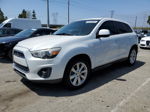 2015 Mitsubishi Outlander Sport Es White vin: 4A4AP3AU0FE017873