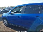 2015 Mitsubishi Outlander Sport Es Синий vin: 4A4AP3AU0FE034222