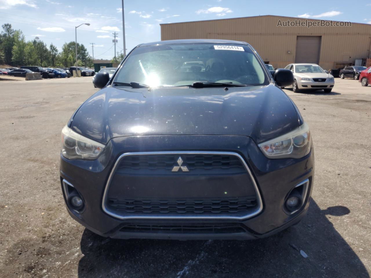 2015 Mitsubishi Outlander Sport Es Black vin: 4A4AP3AU0FE042076