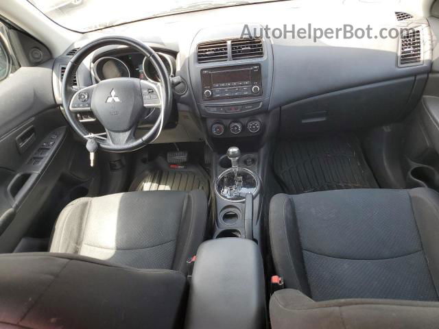 2015 Mitsubishi Outlander Sport Es Серебряный vin: 4A4AP3AU0FE043356