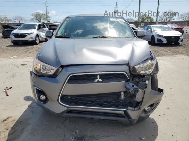 2015 Mitsubishi Outlander Sport Es Silver vin: 4A4AP3AU0FE043356