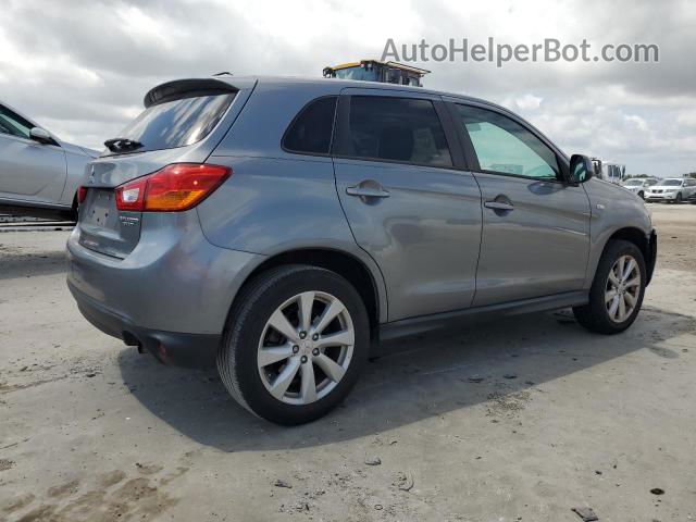 2015 Mitsubishi Outlander Sport Es Silver vin: 4A4AP3AU0FE043356