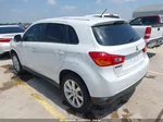 2015 Mitsubishi Outlander Sport Es White vin: 4A4AP3AU0FE048900