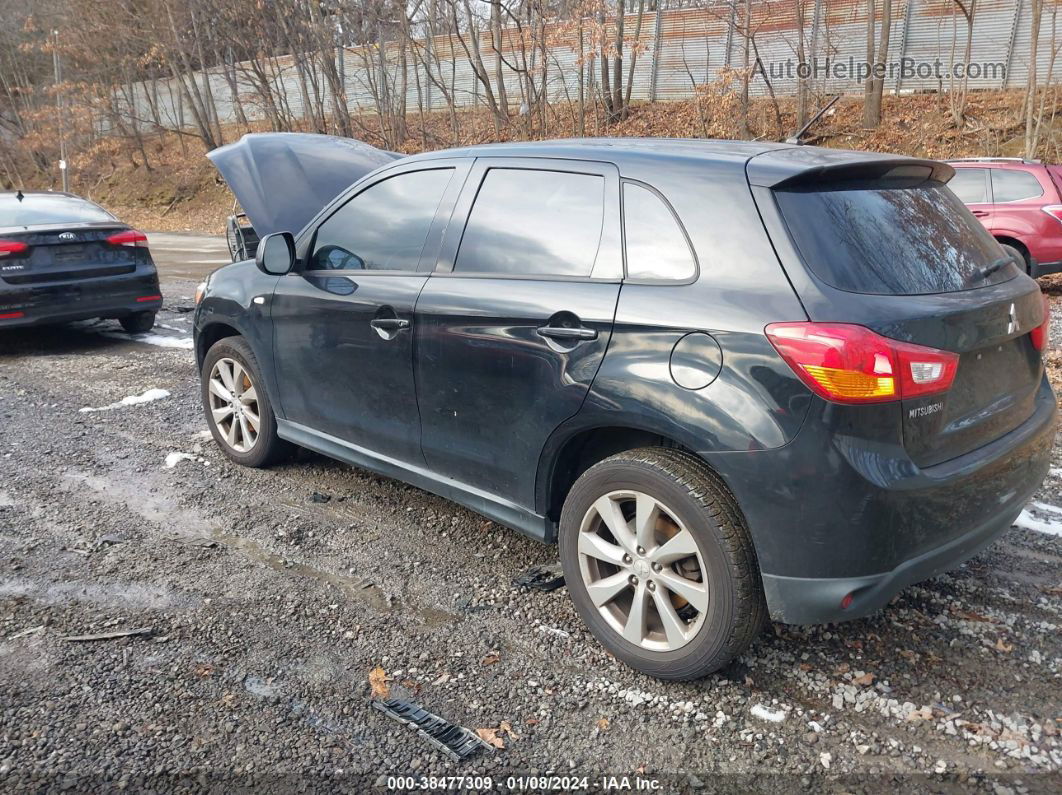 2015 Mitsubishi Outlander Sport Es Black vin: 4A4AP3AU0FE056124