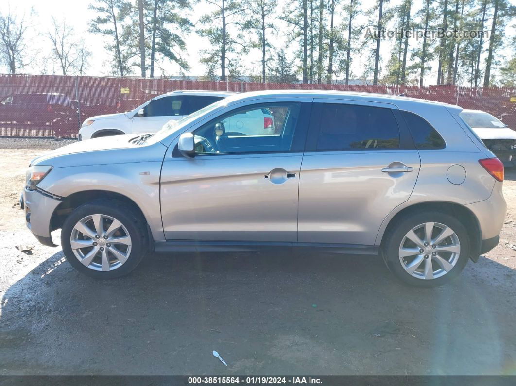 2013 Mitsubishi Outlander Sport Es Gray vin: 4A4AP3AU1DE006149