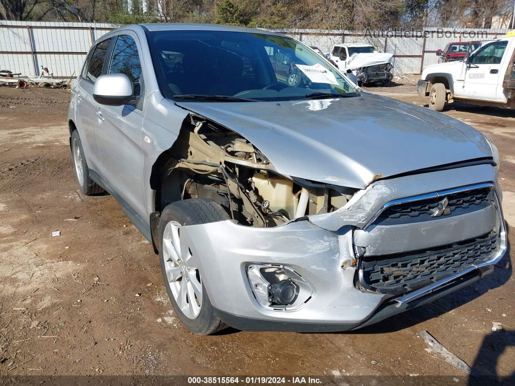 2013 Mitsubishi Outlander Sport Es Gray vin: 4A4AP3AU1DE006149