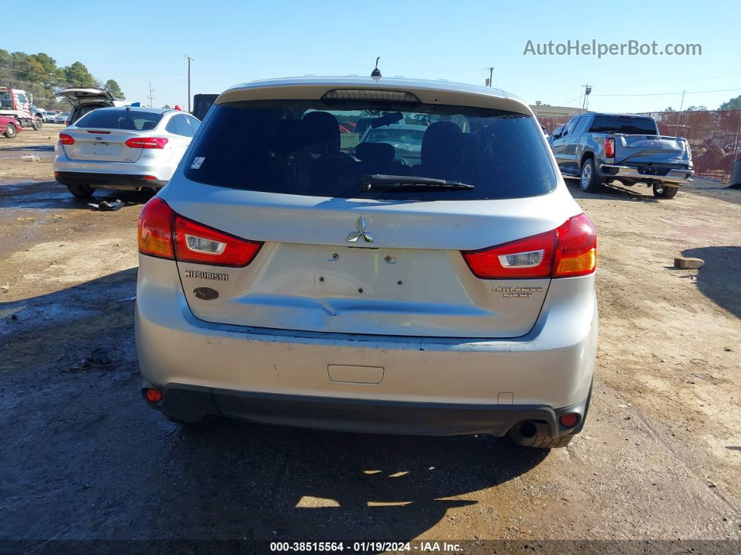 2013 Mitsubishi Outlander Sport Es Gray vin: 4A4AP3AU1DE006149