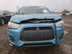 2014 Mitsubishi Outlander Sport Es Blue vin: 4A4AP3AU1EE001826