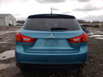 2014 Mitsubishi Outlander Sport Es Blue vin: 4A4AP3AU1EE001826