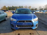 2015 Mitsubishi Outlander Sport Es Синий vin: 4A4AP3AU1FE021527