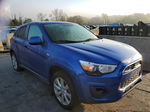 2015 Mitsubishi Outlander Sport Es Синий vin: 4A4AP3AU1FE021527