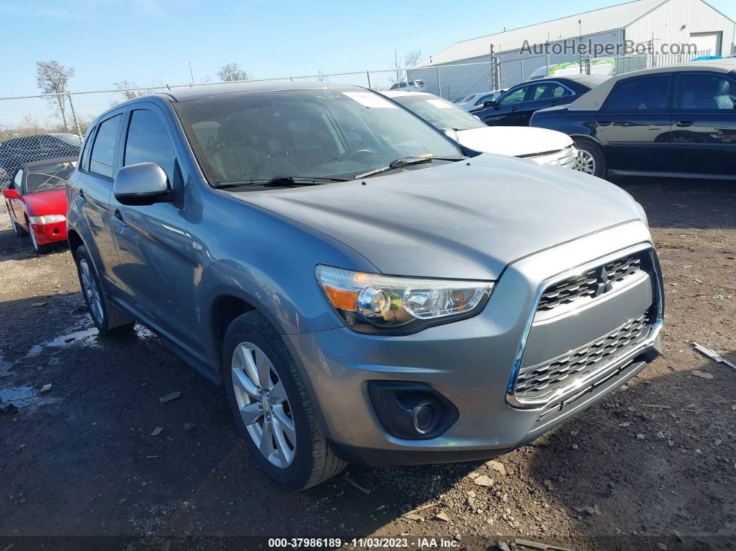 2015 Mitsubishi Outlander Sport Es Gray vin: 4A4AP3AU1FE031152