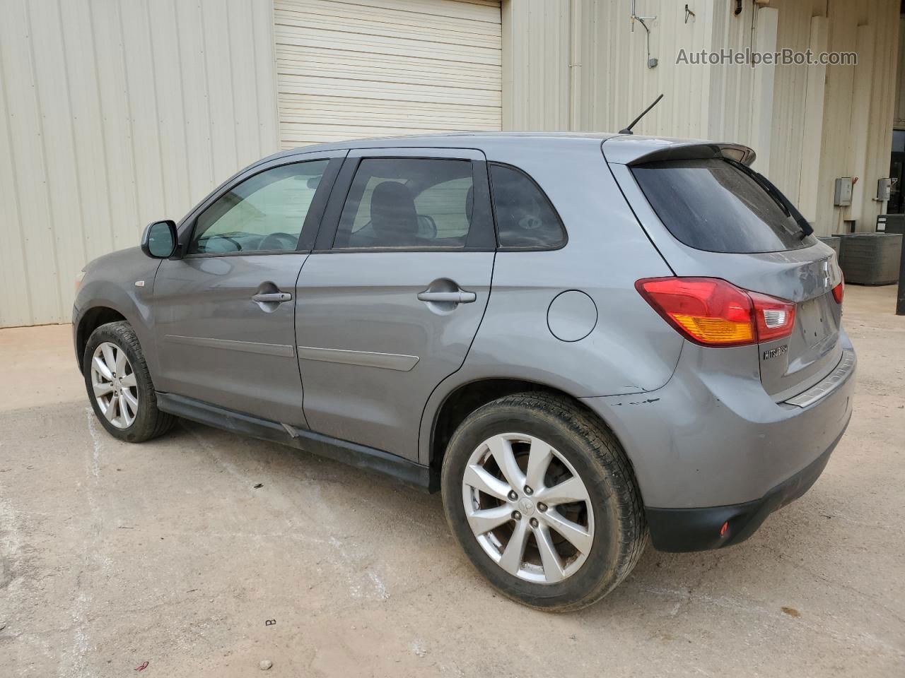 2015 Mitsubishi Outlander Sport Es Gray vin: 4A4AP3AU1FE048453