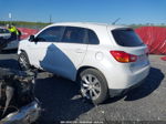 2013 Mitsubishi Outlander Sport Es White vin: 4A4AP3AU2DE001140