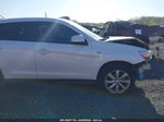 2013 Mitsubishi Outlander Sport Es White vin: 4A4AP3AU2DE001140