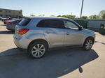 2014 Mitsubishi Outlander Sport Es Silver vin: 4A4AP3AU2EE019381