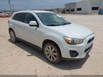 2015 Mitsubishi Outlander Sport Es White vin: 4A4AP3AU2FE004364