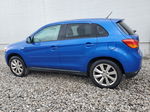 2015 Mitsubishi Outlander Sport Es Blue vin: 4A4AP3AU2FE006129