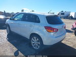 2015 Mitsubishi Outlander Sport Es White vin: 4A4AP3AU2FE019849