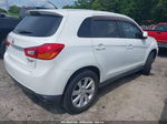 2015 Mitsubishi Outlander Sport Es White vin: 4A4AP3AU2FE037400