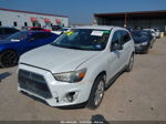 2015 Mitsubishi Outlander Sport Es White vin: 4A4AP3AU2FE049627