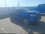 2015 Mitsubishi Outlander Sport Es Blue vin: 4A4AP3AU2FE058313