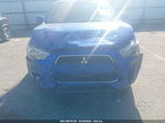 2015 Mitsubishi Outlander Sport Es Blue vin: 4A4AP3AU2FE058313