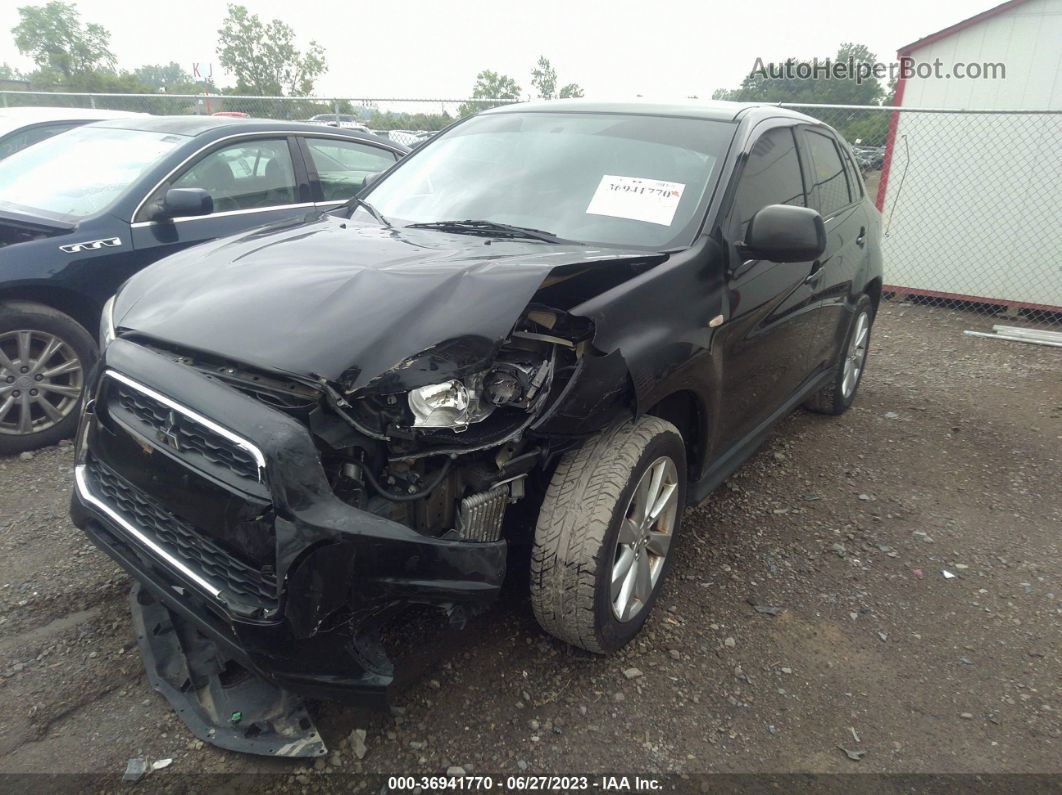 2013 Mitsubishi Outlander Sport Es Black vin: 4A4AP3AU3DE003639