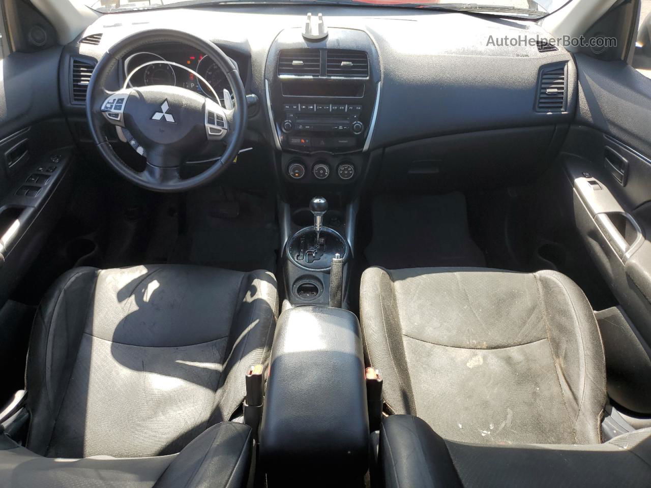 2013 Mitsubishi Outlander Sport Es Серебряный vin: 4A4AP3AU3DE023518