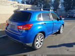 2015 Mitsubishi Outlander Sport Es Blue vin: 4A4AP3AU3FE003420