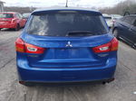 2015 Mitsubishi Outlander Sport Es Blue vin: 4A4AP3AU3FE005359